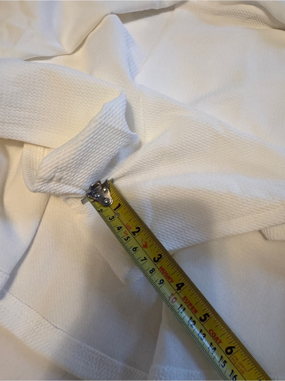 Premium White Textured Women's Skort - Picture 11 of 11